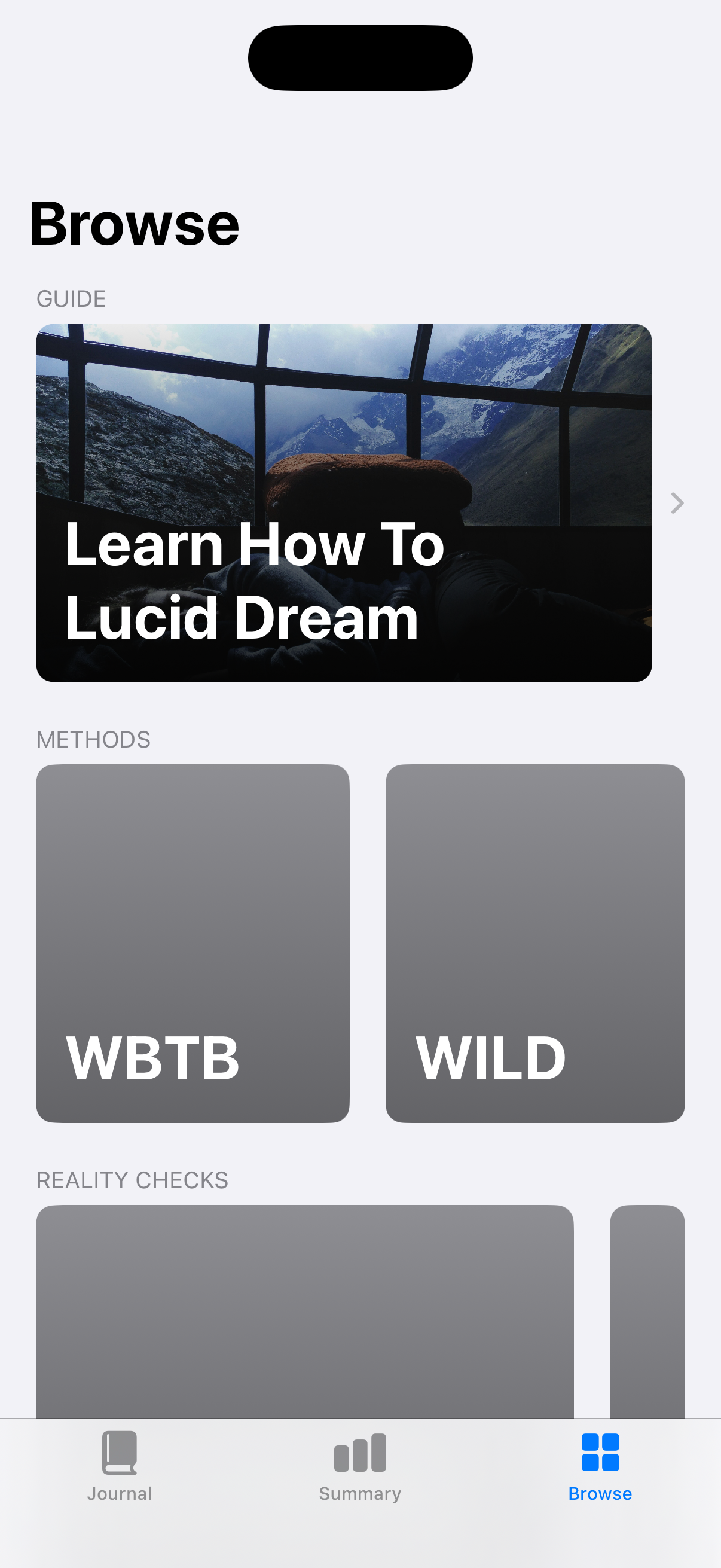 Browse View